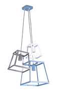 Geometryczna lampa wisząca dziecięca - S550-Iksa Lumes