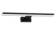 Czarny kinkiet do łazienki - N014-Folind 13,8W 60x11,5x4 cm Lumes