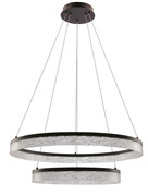 Stylowa czarna lampa wisząca - M0100-Shaoli Lumes