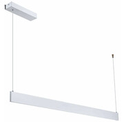 Biała podłużna lampa wisząca - K611-Segro Lumes