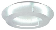 Srebrny okrągły plafon sufitowy LED 40 cm - D157-Azalia Lumes