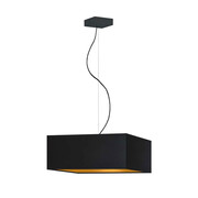 Lampa wisząca glamour z czarnym stelażem - EX360-Intos - 5 kolorów Lumes