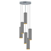 Lampa wisząca z sześcioma abażurami - EX343-Sara - kolory do wyboru Lumes