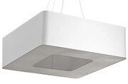 Biały nowoczesny kwadratowy żyrandol - EX703-Blux Lumes
