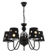 Czarna nowoczesna lampa wisząca D221-Lagun Lumes