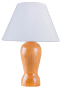 Drewniana klasyczna lampka nocna buk - S225-Revia Lumes