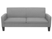 Jasnoszara 3-osobowa sofa do salonu - Cezir Edinos