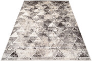 Nowoczesny beżowo-brązowy dywan w trójkąty - Uwis 5X 200x300 Profeos