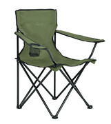 Zielone składane krzesło turystyczne - Blumbi 3X Elior