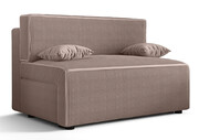 Różowa rozkładana sofa z funkcją spania - Lunarox 3X Edinos