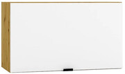 Wisząca szafka okapowa 60 cm biały + dąb artisan - Elandro 22X Edinos