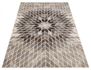 Beżowy prostokątny dywan we wzory - Tureso 200 x 290 cm Profeos
