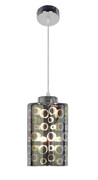 Chromowana pojedyncza lampa wisząca - V061-Levira Lumes
