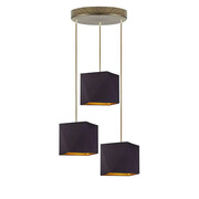 Lampa wisząca glamour nad stół - EX266-Soflos - 5 kolorów do wyboru Lumes
