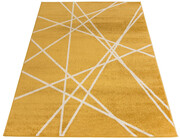 Ciemnożółty dywan młodzieżowy w linie - Kavo 5X 250x350 Profeos