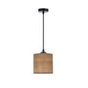 Ratanowa pojedyncza lampa wisząca - V174-Sofora Lumes