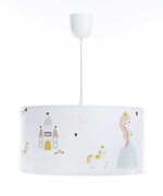 Lampa wisząca z księżniczką dla dziewczynki - A332-Rectangle Lumes