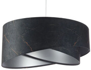 Czarno-srebrna lampa wisząca glamour - EXX15-Hover Lumes