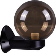 Czarna lampa zewnętrzna elewacyjna S516-Kayo - dymiony Lumes