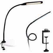 Czarna lampka biurkowa LED - M002-Vintuna Lumes