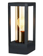 Czarny metalowy kinkiet zewnętrzny - D161-Nestis Lumes