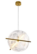 Okrągła lampa w kształcie zegara nad stół - C15-Steria Lumes