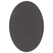Antracytowy gruby dywan 120x170 owalny - Azurio 3X Edinos