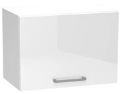 Biała szafka nad okap kuchenny - Elora 23X 50 cm połysk Elior