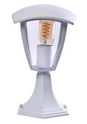 Mała lampa ogrodowa biała - N002-Bernes Lumes