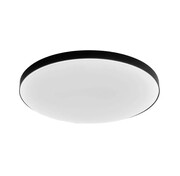 Okrągły czarny plafon - K335-Walta Lumes