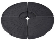 Okrągła składana podstawa pod parasol ogrodowy - Nefrex 4X Edinos