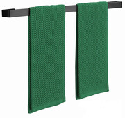 Minimalistyczny wieszak ścienny do łazienki 50 cm - Velpul 4X Edinos