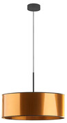 Miedziany żyrandol nad stół z abażurem 50 cm - EX873-Sintrev Lumes
