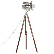 Drewniana retro lampa podłogowa regulowana - EX189-Erfis Lumes