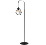 Czarna lampa podłogowa loft - K551-Emeli Lumes