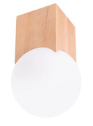 Drewniana lampa sufitowa - M141 - Celiox Lumes