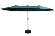 Ciemnozielony parasol do ogrodu - Berlog Edinos
