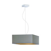 Regulowana lampa wisząca z chromowanym stelażem - EX361-Intos - 5 kolorów Lumes