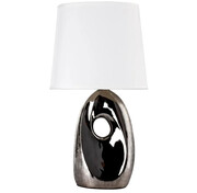 Chromowana lampa stołowa - K306-Sylvo Lumes