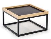 Kwadratowy nowoczesny stolik kawowy - Usal 3X Elior