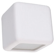 Biały kwadratowy kinkiet ceramiczny - EXX195-Rovesa Lumes