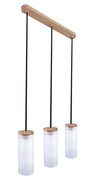 Czarna lampa wisząca loftowa nad stół - S238-Devan Lumes