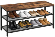 Szafka na buty z siedziskiem w stylu loft - Kajsak Edinos