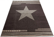 Ciemnobrązowy dywan młodzieżowy - Matic 140x190 Profeos