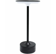 Czarna lampa stołowa na USB - K616-Rawino Lumes
