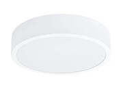 Biały nowoczesny okrągły plafon LED 40 cm - A601-Liptos Lumes