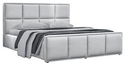 Łóżko tapicerowane Estilo Noble 200x200 - 44 kolory Edinos