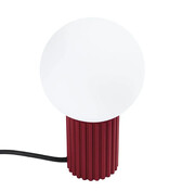 Burgundowa lampka na biurko - K601-Buble Lumes