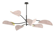 Szara minimalistyczna lampa wisząca - M131-Urdom Lumes
