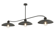 Czarna loftowa lampa sufitowa - D137-Cerana Lumes